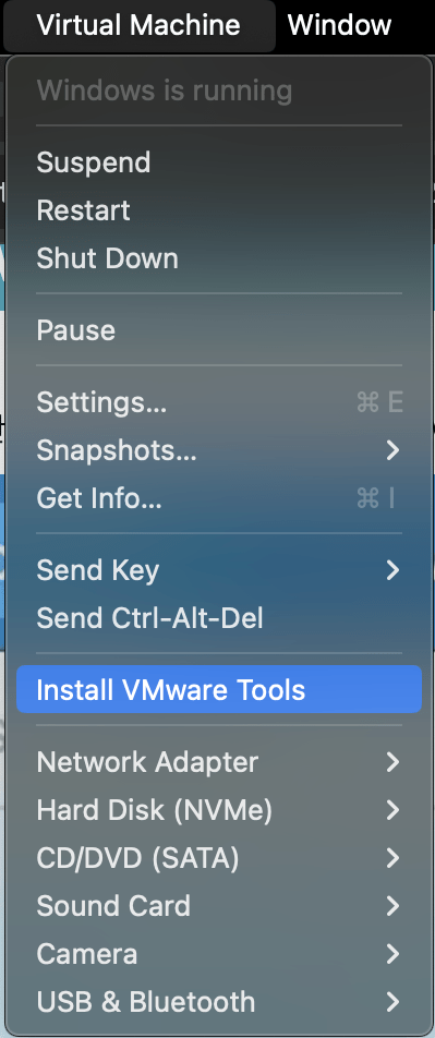 [Mac] 맥북에 윈도우 설치: WMware Fusion Player 13